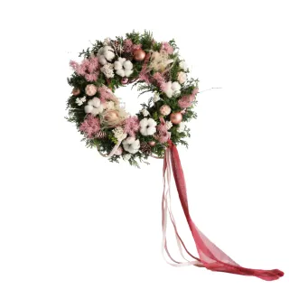 【花意空間】雲彩 聖誕花圈(聖誕節限定) 價格比較,價格查詢,歷史價格詳細信息