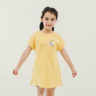 【Hang Ten】女童-Charlie Brown格紋連身洋裝(米白) 歷史價格詳細信息