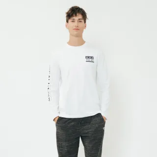 【Hang Ten】男裝-有機棉美式圓標LOGO印花T恤(卡其) 歷史價格詳細信息