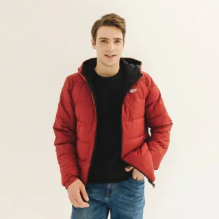 雙面穿連帽男士羽絨服情侶保暖2023新款冬季無性別羊羔絨外套男生-KBY科貝 歷史價格詳細信息