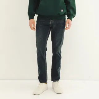 【Hang Ten】男裝-TAPERED FIT錐形打褶鬆緊腰頭九分褲-灰卡其 歷史價格詳細信息