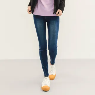 【Hang Ten】女裝-SKINNY FIT中腰丹寧九分長褲(深藍) 歷史價格詳細信息
