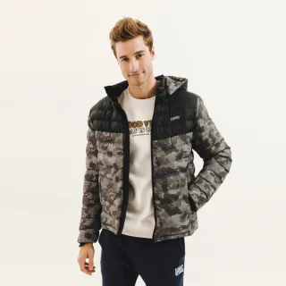 【Hang Ten】男裝-恆溫多功能-科技羽絨防潑水可拆帽連帽外套(黃) 歷史價格詳細信息