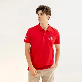 【Hang Ten】男裝-有機棉美式圓標LOGO印花T恤(卡其) 歷史價格詳細信息