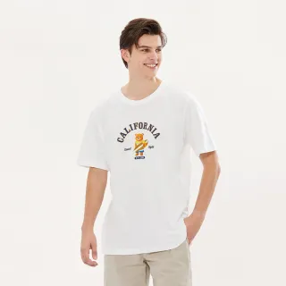 【Hang Ten】男裝-BCI純棉保育動物印花短袖T恤(白) 歷史價格詳細信息