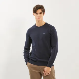 【Hang Ten】男裝-經典素色長袖POLO衫(深紅) 歷史價格詳細信息