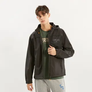 【Hang Ten】男裝-防風防輕潑水立領連帽休閒哈靈頓外套(多色選) 歷史價格詳細信息