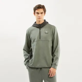 【Hang Ten】男童-恆溫多功能-空氣層抗菌除臭大學T(軍綠) 歷史價格詳細信息