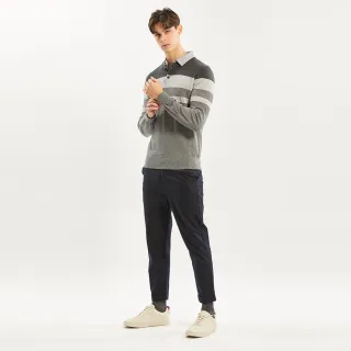 【Hang Ten】男裝-TAPERED FIT五口袋錐形休閑工裝長褲(卡其) 歷史價格詳細信息