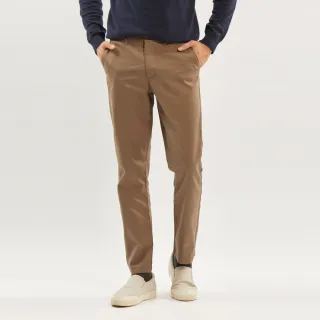 【Hang Ten】男裝-SLIM TAPERED FIT修身錐形五口袋長褲(深綠) 歷史價格詳細信息