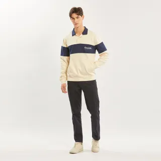 【Hang Ten】男裝-SLIM TAPERED FIT修身錐形五口袋長褲(深綠) 歷史價格詳細信息