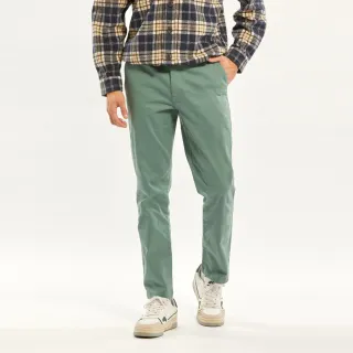 【Hang Ten】男裝-SLIM TAPERED FIT修身錐形五口袋長褲(深綠) 歷史價格詳細信息