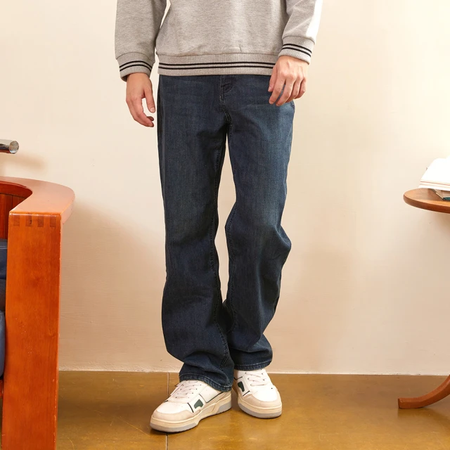 【Hang Ten】男裝- 寬鬆鬆緊腰頭丹寧直筒牛仔褲(多款選) 歷史價格詳細信息