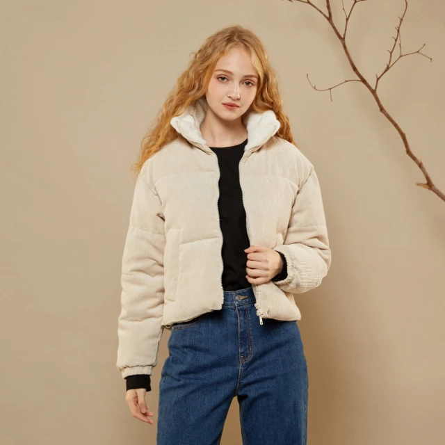 【Hang Ten】女裝-韓國同步款-內刷毛保暖大學T(淺粉) 歷史價格詳細信息