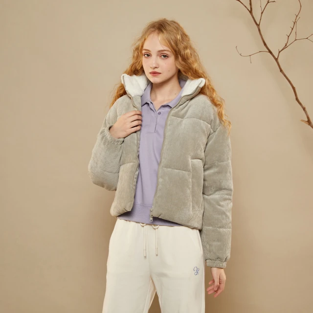 【Hang Ten】女裝-韓國同步款-內刷毛保暖大學T(淺粉) 歷史價格詳細信息