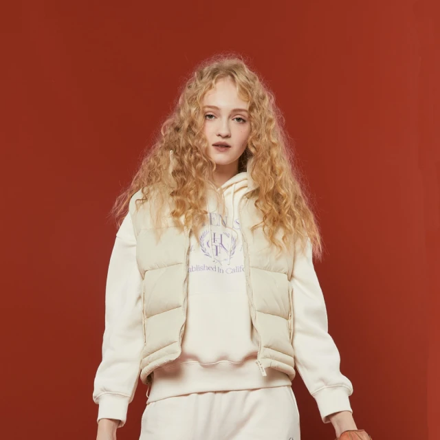 【Hang Ten】女裝-韓國同步款-內刷毛保暖大學T(淺粉) 歷史價格詳細信息