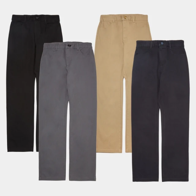 【Hang Ten】女裝-TAPERED FIT錐形仿毛料鬆緊長褲(黑色) 歷史價格詳細信息