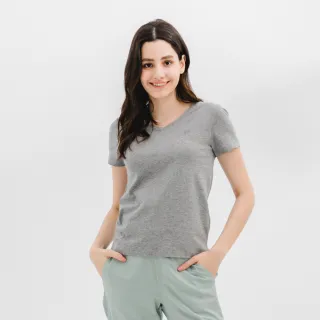 【Hang Ten】女裝-V型領條紋短袖襯衫-白 歷史價格詳細信息