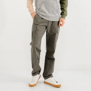 【Hang Ten】男裝-REGULAR FIT口袋工作褲(駝色) 歷史價格詳細信息