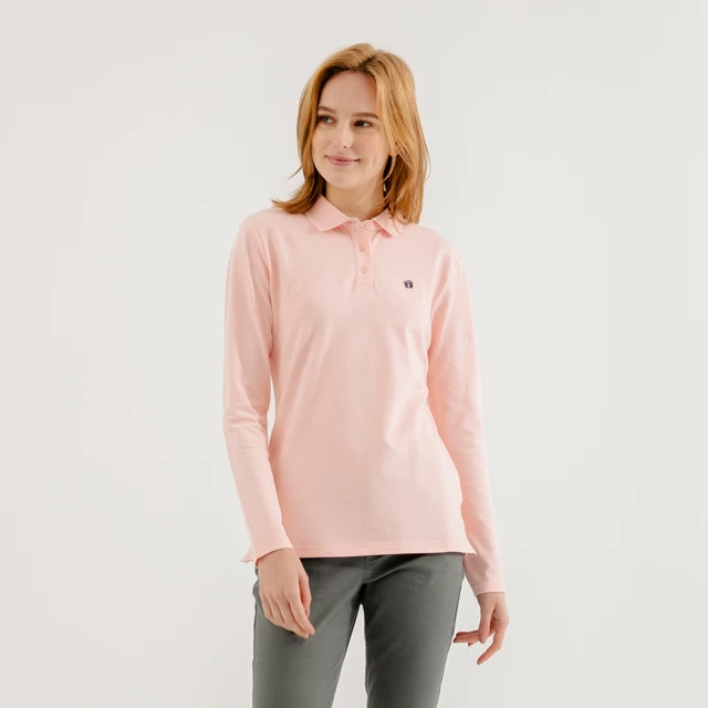 【Hang Ten】女裝-腳丫短袖POLO衫-白 歷史價格詳細信息
