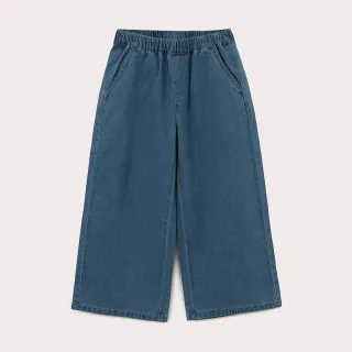 【Hang Ten】女童-WIDE LEG FIT寬口鬆緊高腰丹寧褲(淺藍色) 價格比較,價格查詢,歷史價格詳細信息