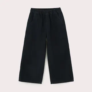 【Hang Ten】女童-WIDE LEG FIT寬口鬆緊高腰丹寧褲(淺藍色) 歷史價格詳細信息
