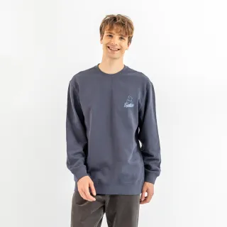 【Hang Ten】男裝-小熊印花大學T(灰黑) 歷史價格詳細信息