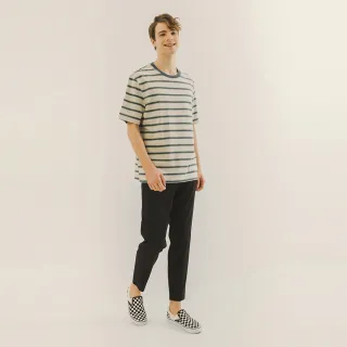 【Hang Ten】男裝-鬆緊腰頭寬鬆燈芯絨長褲(卡其色) 歷史價格詳細信息