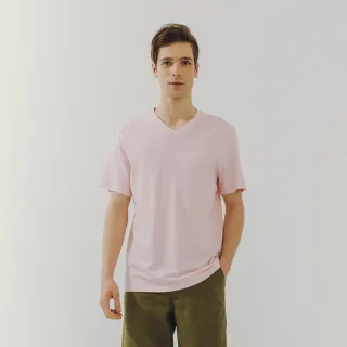 男純棉短袖V領T恤M-4XL 短袖T恤男夏季V領緊身丅恤潮流夏裝有領純白色上衣服純棉冰絲短袖 休閑立 歷史價格詳細信息