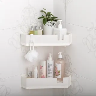 【3M】無痕極淨防水收納系列-4入組 免釘免鑽(收納架/置物架) 歷史價格詳細信息