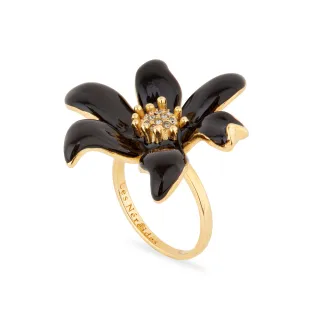 【Les Nereides】夜之花-黑百合戒指 價格比較,價格查詢,歷史價格詳細信息