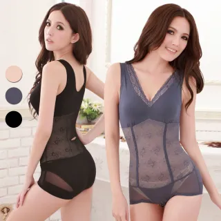 【Daima 黛瑪】塑身衣M-XXL/五行能量鍺離子暖宮養護連身無痕托胸提推骨盤束衣/S曲線塑衣(膚色) 歷史價格詳細信息