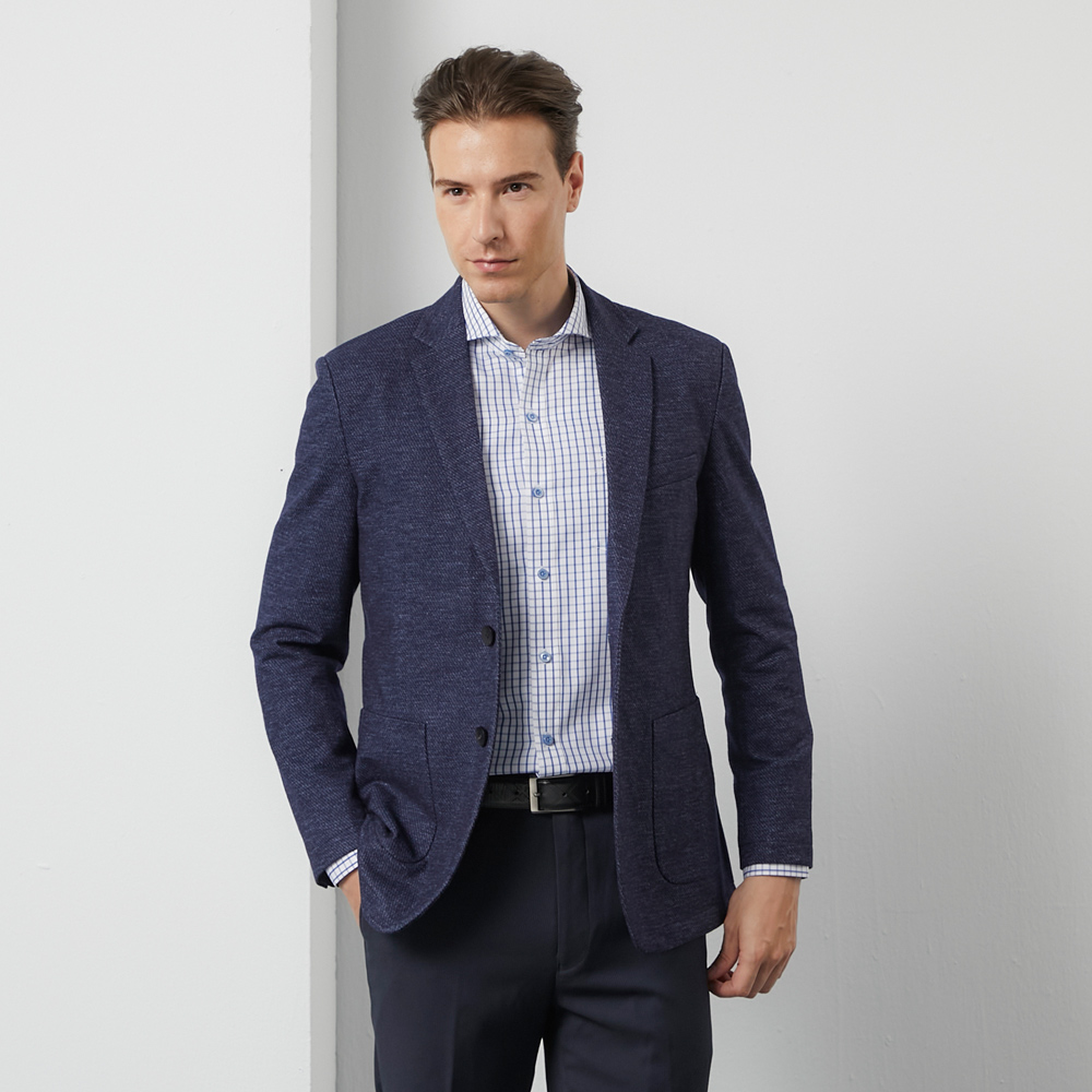 【pierre cardin 皮爾卡登】男款 混紡羊毛V領菱格緹花針織毛衣背心-深藍色(5225461-38) 歷史價格詳細信息