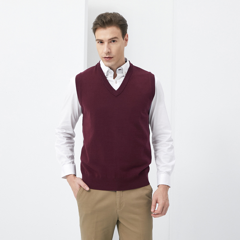 酒紅色背心男夏季無袖T恤潮牌坎肩健身運動美式籃球休閒老頭衫ABTN满599免運 歷史價格詳細信息