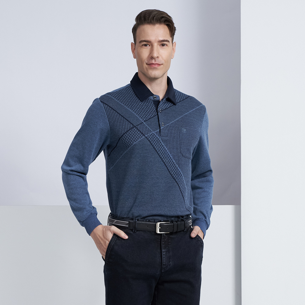 【pierre cardin 皮爾卡登】商務休閒 蓄熱保暖刷毛定位直條長袖POLO衫-粉色(5225286-76) 歷史價格詳細信息