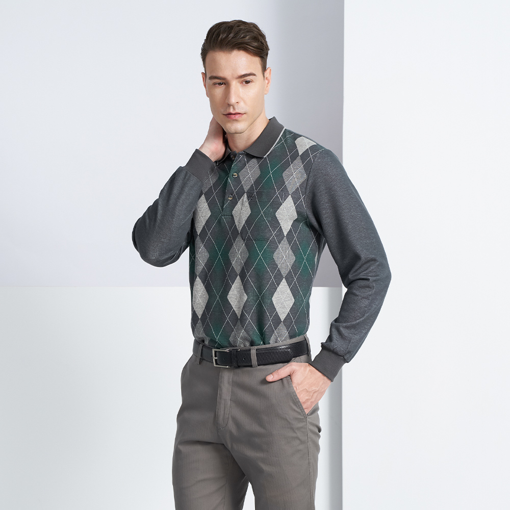 【pierre cardin 皮爾卡登】商務休閒 蓄熱保暖刷毛定位直條長袖POLO衫-粉色(5225286-76) 歷史價格詳細信息