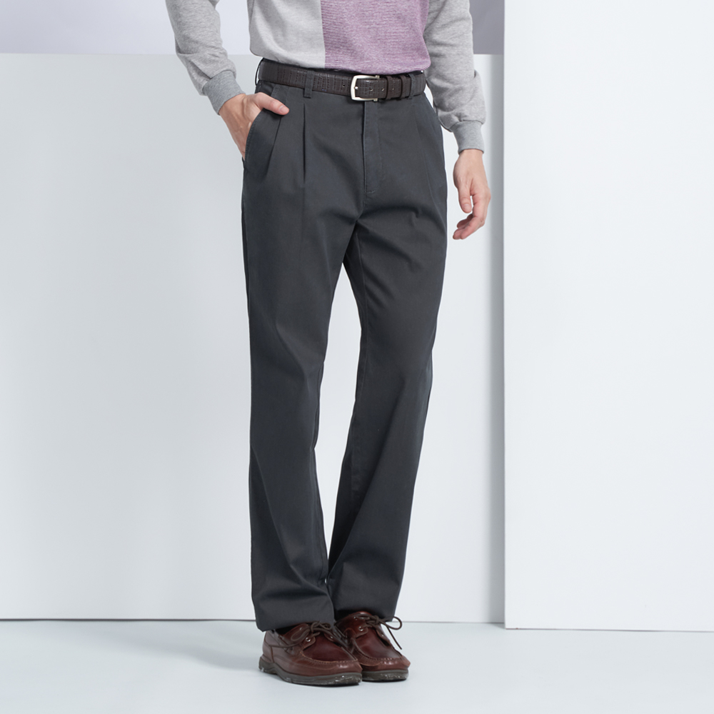 【pierre cardin 皮爾卡登】男款 彈性打摺休閒長褲-丈青色(5225873-38) 歷史價格詳細信息