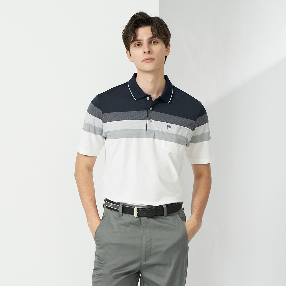 【pierre cardin 皮爾卡登】男款 TOP定位橫條短袖POLO衫-紫色 (5237293-25) 歷史價格詳細信息