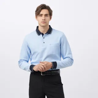 【pierre cardin皮爾卡登】男款 仿棉雙面緹花千鳥格子長袖polo衫-淺灰色 (5235204-92) 歷史價格詳細信息