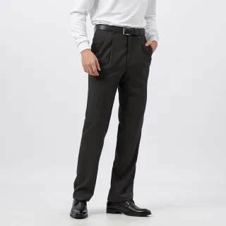【pierre cardin 皮爾卡登】男裝 暗條紋打摺西裝褲-深灰色 (5237853-98) 歷史價格詳細信息