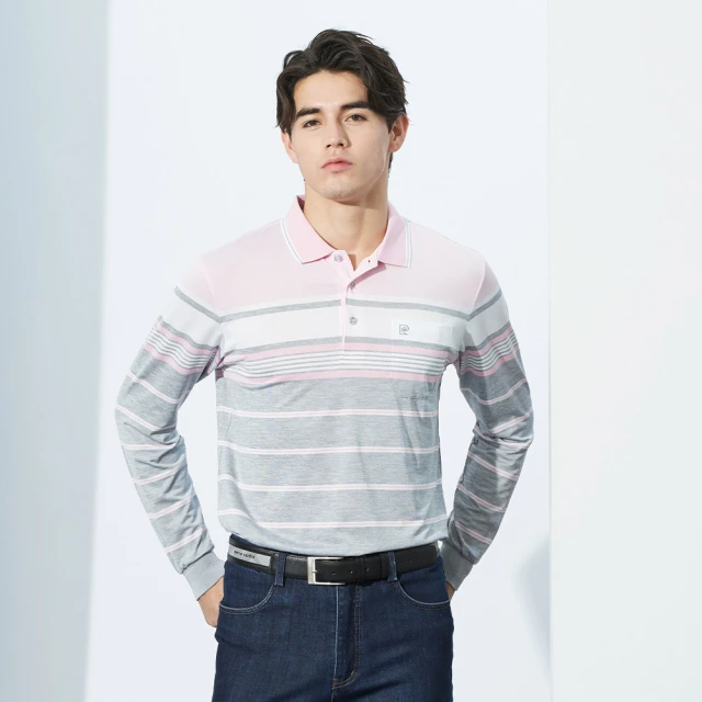 【pierre cardin 皮爾卡登】網路獨家 男款 吸濕排汗簡約條紋商務短袖POLO衫-白色(7237267-90) 歷史價格詳細信息