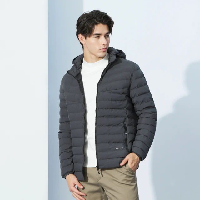 【pierre cardin 皮爾卡登】男款 保暖防風立領充絨休閒背心 (7225362) 歷史價格詳細信息