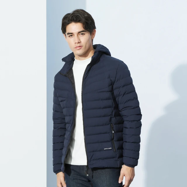 【pierre cardin 皮爾卡登】男款 保暖防風立領充絨休閒背心 (7225362) 歷史價格詳細信息