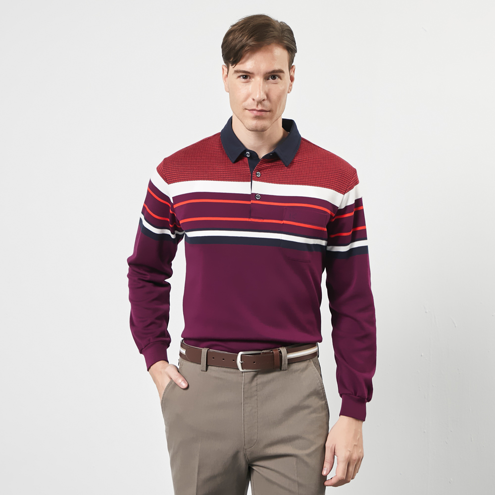 【pierre cardin 皮爾卡登】男款 定位橫條短袖POLO衫-深藍色 (5237264-38) 歷史價格詳細信息