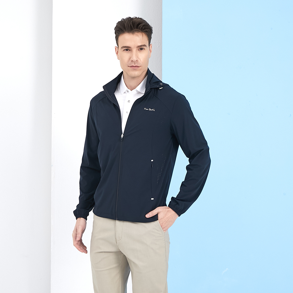 【pierre cardin 皮爾卡登】女款 抗UV高機能彈力剪接冰絲速乾防曬外套-鵝黃色 (8227664-52) 歷史價格詳細信息