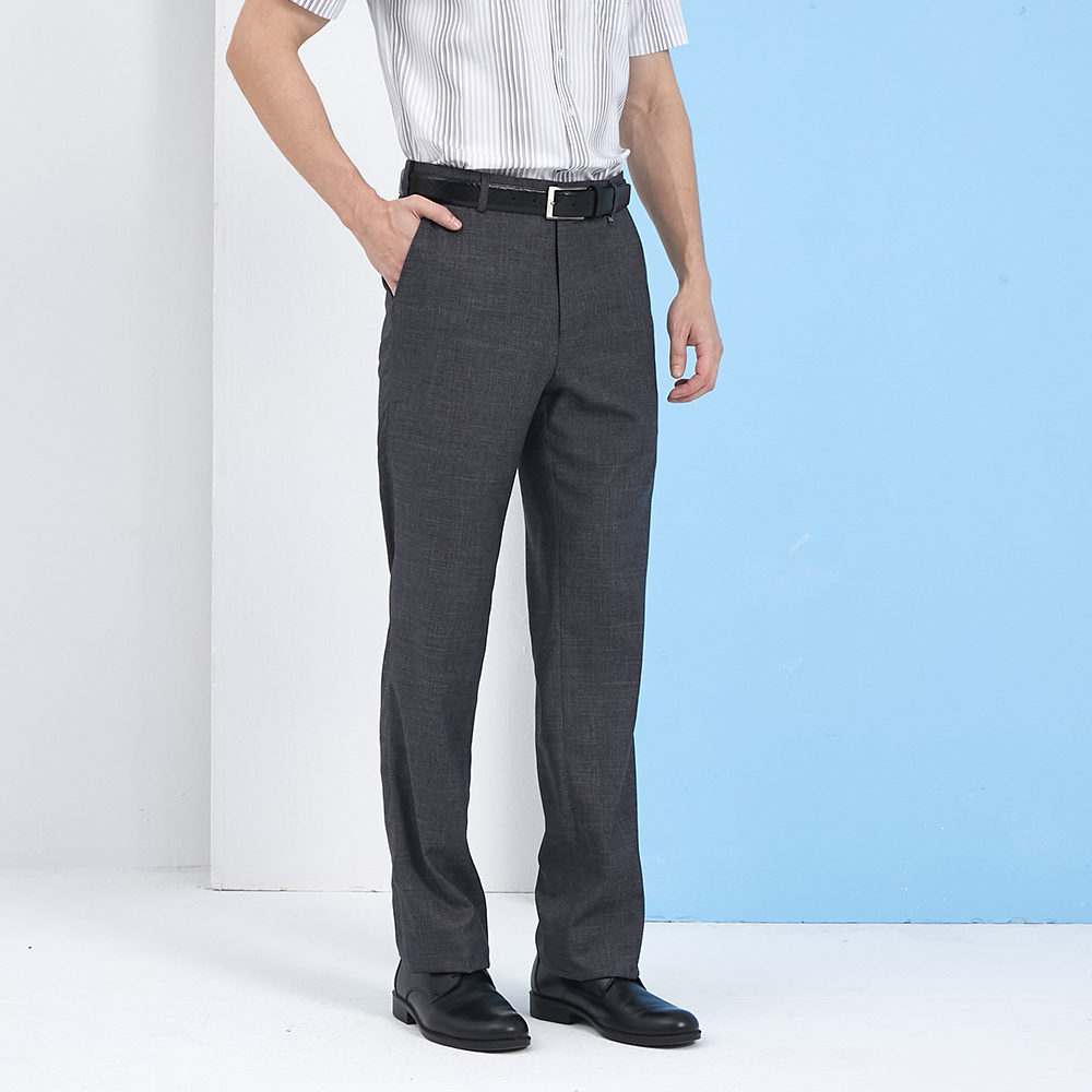 【pierre cardin 皮爾卡登】男款 伸縮腰頭縲縈混紡素色平口西裝長褲-灰色 (5227811-95) 歷史價格詳細信息