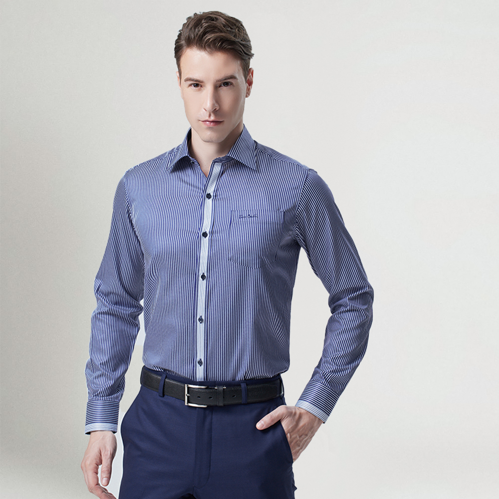 定制長袖襯衫男女士工作服短袖白襯衣訂做職業裝印logo廣告文化衫#皇運 歷史價格詳細信息