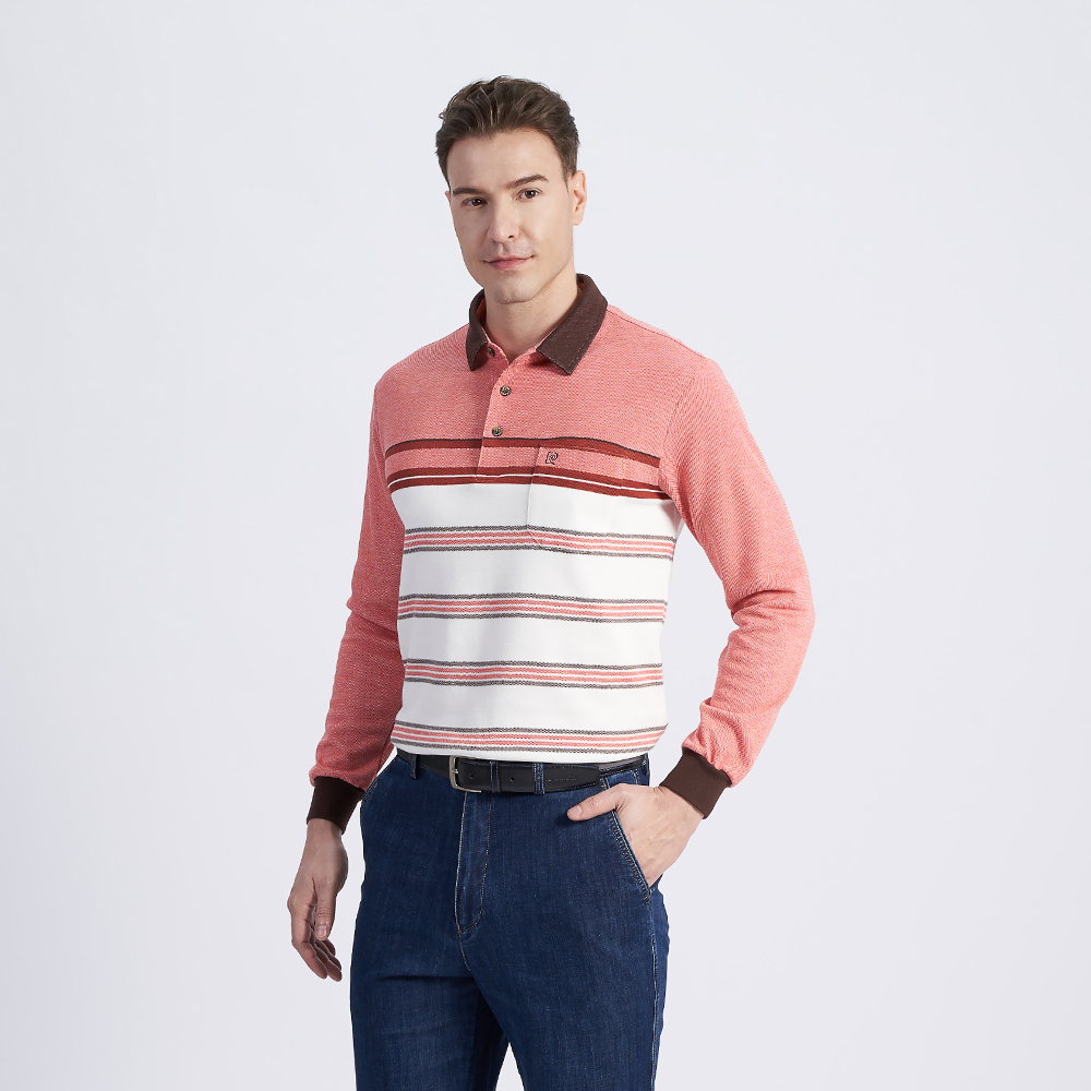 【pierre cardin 皮爾卡登】男款 定位橫條短袖POLO衫-深藍色 (5237264-38) 歷史價格詳細信息