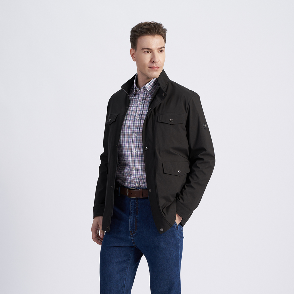 【pierre cardin 皮爾卡登】男款 都會時尚休閒薄外套-深藍色 (5215604-39) 歷史價格詳細信息