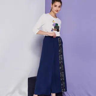 【HONOR 山形屋】拼接雪紡V領中長洋裝 歷史價格詳細信息